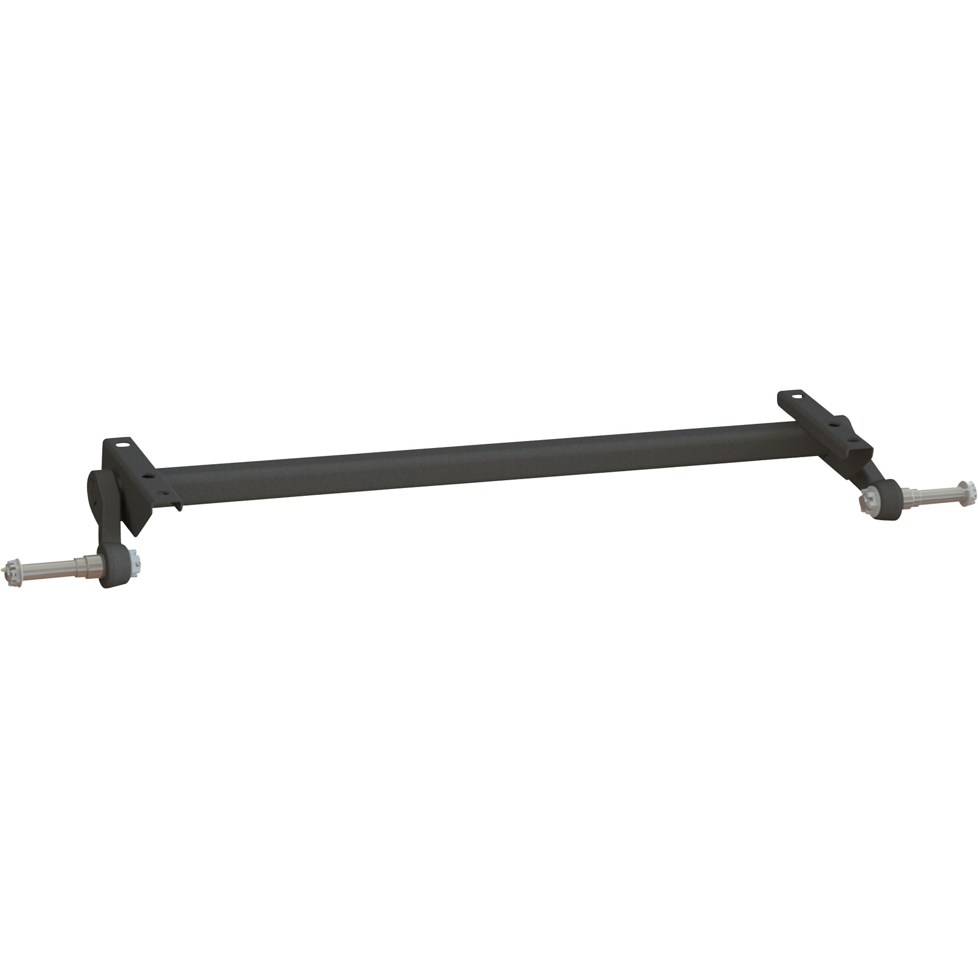 Ultra-Tow Torsion Trailer Axle, 2200-Lb. Capacity, With Brackets, 1in. Above Axle Tube, 22° Down Start Angle, 60in. Hubface, 65in.L, 48in. Outside Frame